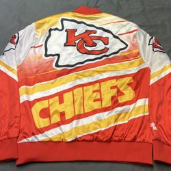 Men’s Kansas City Chiefs Chalk Line Jacket - Size Large