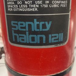 Fire extinghuisher Halon 1211 Fire Extinguisher 