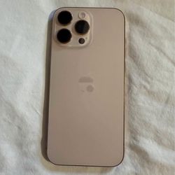 Unlocked Iphone 16 Pro Max (read Description)