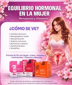 🌸✨ FEM EVOLUCIÓN OMNILIFE – BIENESTAR FEMENINO ✨🌸  ¿Buscas sentirte mejor contigo misma y apoyar tu equilibrio diario? 💖  FEM Evolución de Omnilife