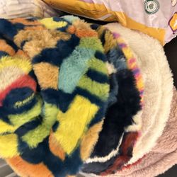 Faux fur Bucket Hats