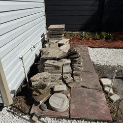 pavers and stepping stones 