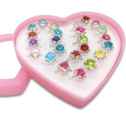 🐽 $5 Brand New In Box Rings for girls Little Girl Adjustable Rings