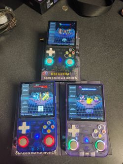 New R36 Ultra Handheld Console With 20k Games🔥4" screen 🔥