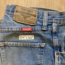 Wrangler Jeans 29” X 30” Pants Straight Leg Regular 