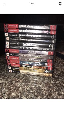 Ps2 game lot