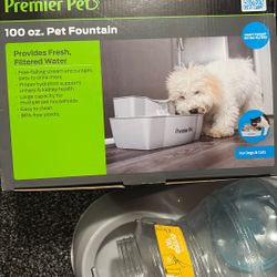 Pet Water Fountain With Filters 