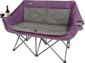 CAMPHILL Double Camping Chair with Side Table