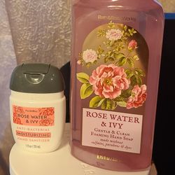 Bath Body Rose Water & Ivy