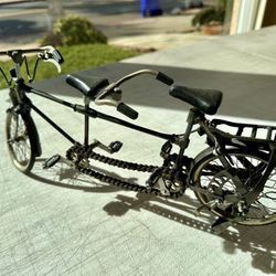 Tandem Bicycle Miniature Model