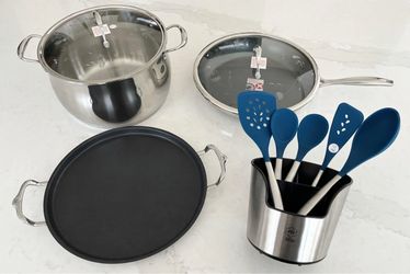 Princess House 4-Piece Stainless Steel Cookware Set