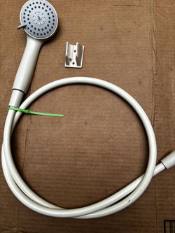 RV Handheld Shower Head Unit with Powerful Shower Spray w/Pause Setting, Multi-Functions, Bathroom Accessories w/ 59'' Hose, Bracket