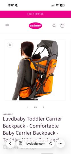 Luvdbaby hiking backpack