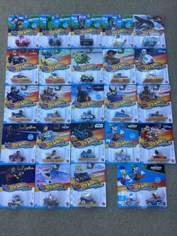 Hot Wheels Racer Verse Characters Diecast Cars (VALENCIA) $10 Each One