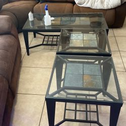 End Tables And Matching Coffee Table 