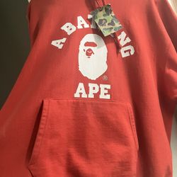 Bape College Hoodie XL