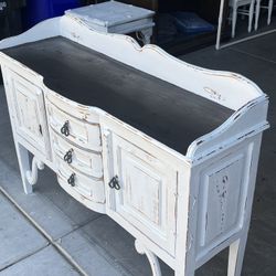 SOLID PINE RUSTIC FARMHOUSE CONSOLE, CREDENZA, COUCH TABLE OR ENTRY PIECE 