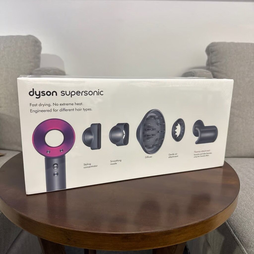 Sealed In Box Hair Dryer Dyson Hd08 Pink Unopened!