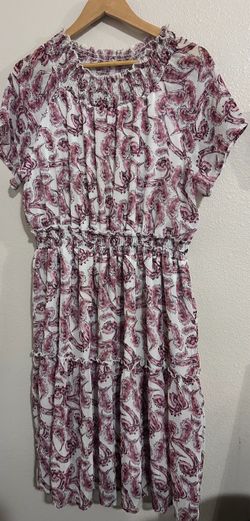 Beautiful lined silk dress size XL