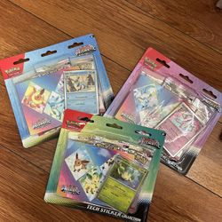 Pokemon Prismatic Evolution Tech Stickers 