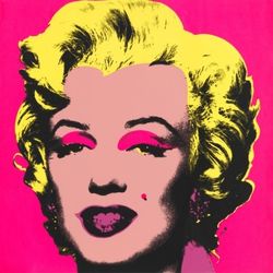 Andy Warhol Marilyn Framed Print 4'×4' Pop Art