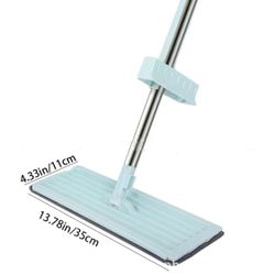 Hands Free Floor Mop And Cloth Set, $8