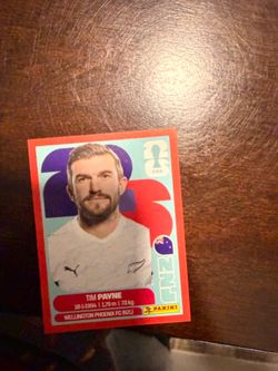 Panini Red Tim Payne.
