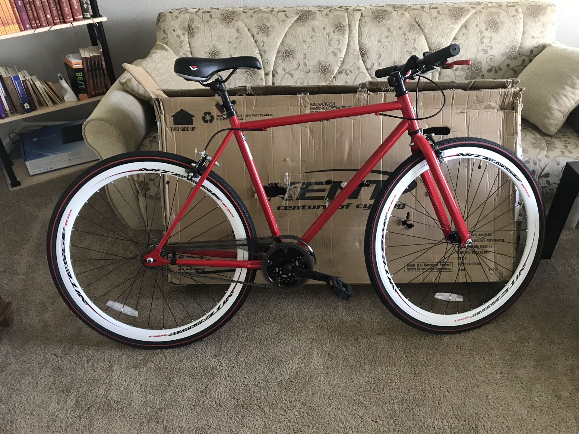 700c Kent ST Formula Men's Bike, Red