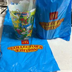 McDondals plastic collection glasses 