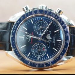 Omega Speedmaster Moonphase 2024 box and papers with AD receipt  