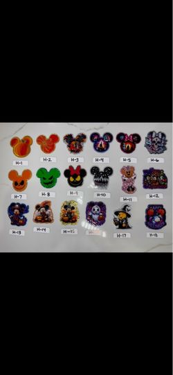 Halloween Themed Acrylic Flatbacks