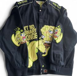 JH Design Nickelodeon Spongebob Jacket Mens 4xl Jeff Hamilton NWT Racing Coat