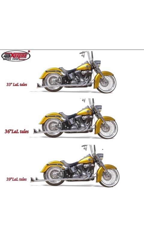 Fishtail pipes for all Harley Davidson models for Sale in Whittier, CA - OfferUp