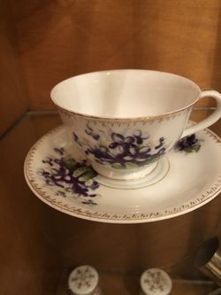 Cup and saucer