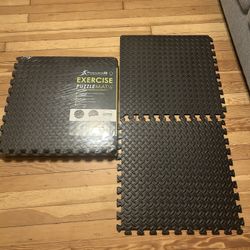 Exercise puzzle mats