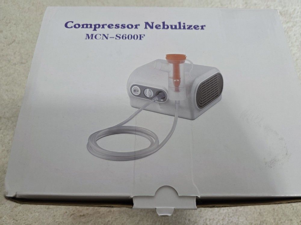 Nebulizer Machine for Adults and Kids, Compressor Nebulizer with Nebulizer Mask, Mouthpiece and Tubing for Home Use