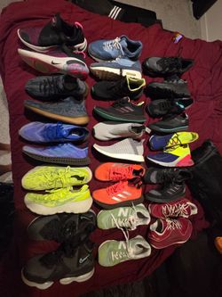 Random lot of shoes sz 11.5-13