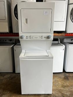 FRIGIDAIRE 27 INCH ELECTRIC LAUNDRY CENTER WITH 3.9 CU. FT. WASHER CAPACITY