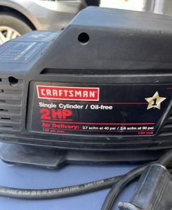 Craftsman 2HP air compressor