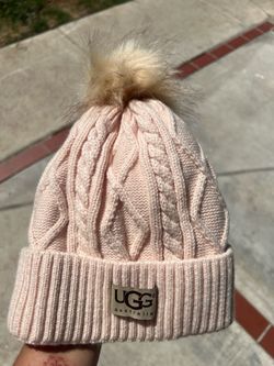 UGG pink beanie