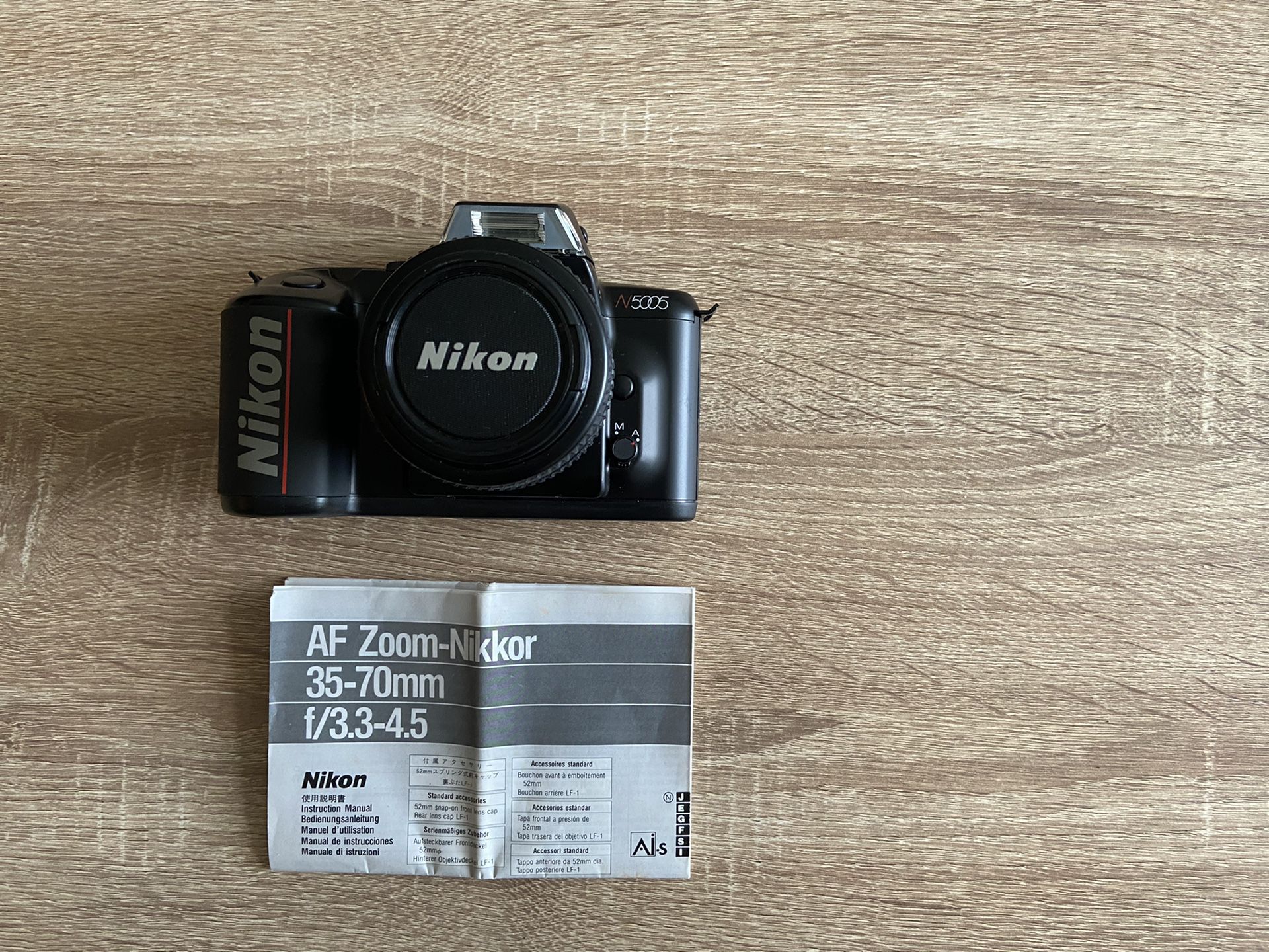Nikon Camera N5005 / print film