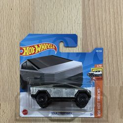 Hot Wheels Mainline Short Card Tesla Cybertruck