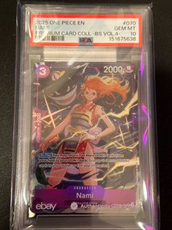 One piece Nami PSA 10