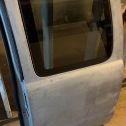 2000-2002 Silverado Extra Cab Rear Driver Door With Glass