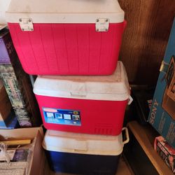 FREE 48QT coolers (3)