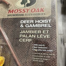 Deer Hoist And Gambrel