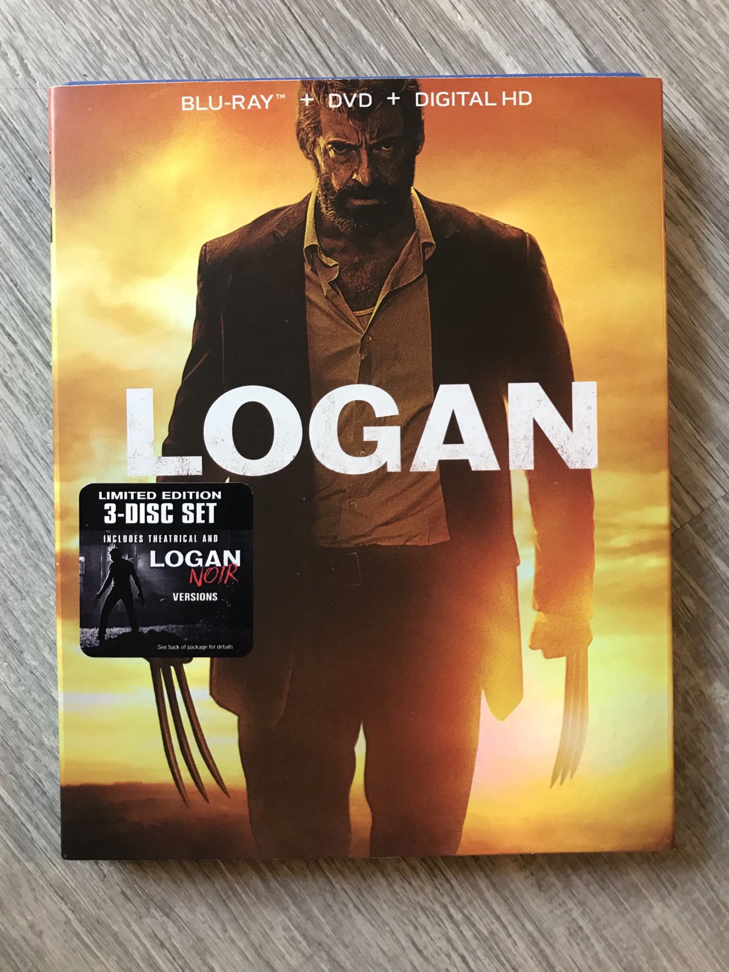 Logan Blu Ray