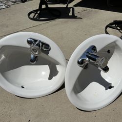 Top Mount Bathroom Sink