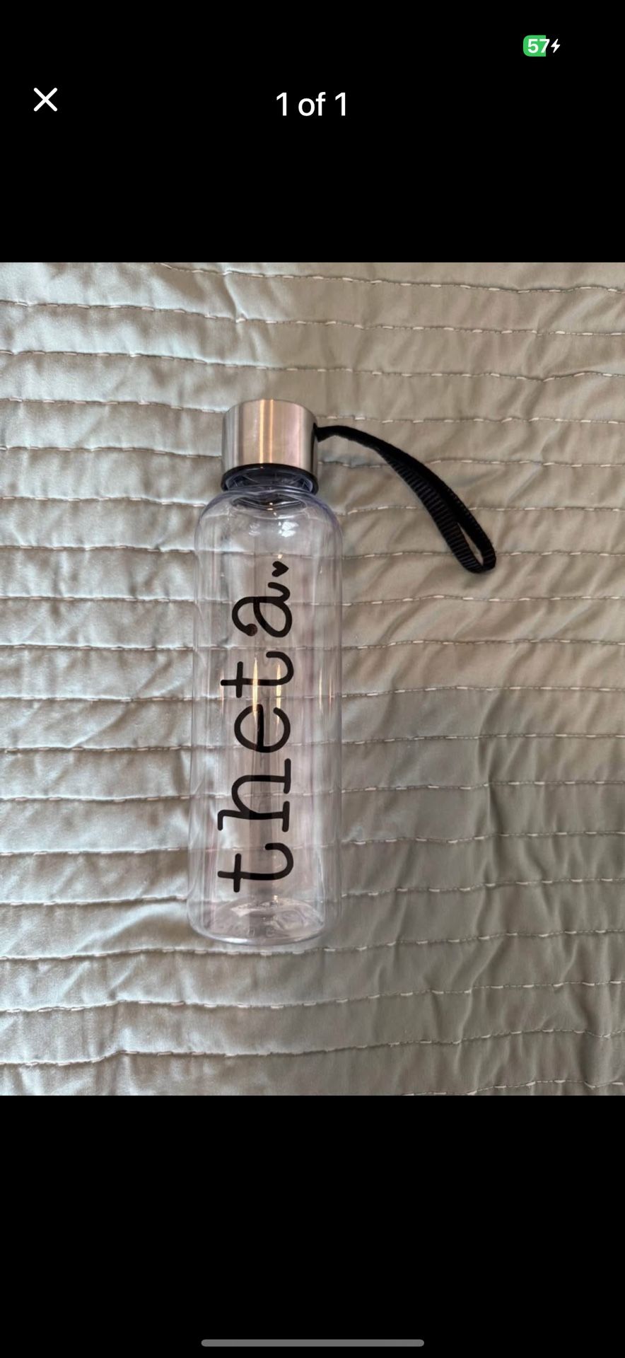 KAPPA ALPHA THETA WATER BOTTLE