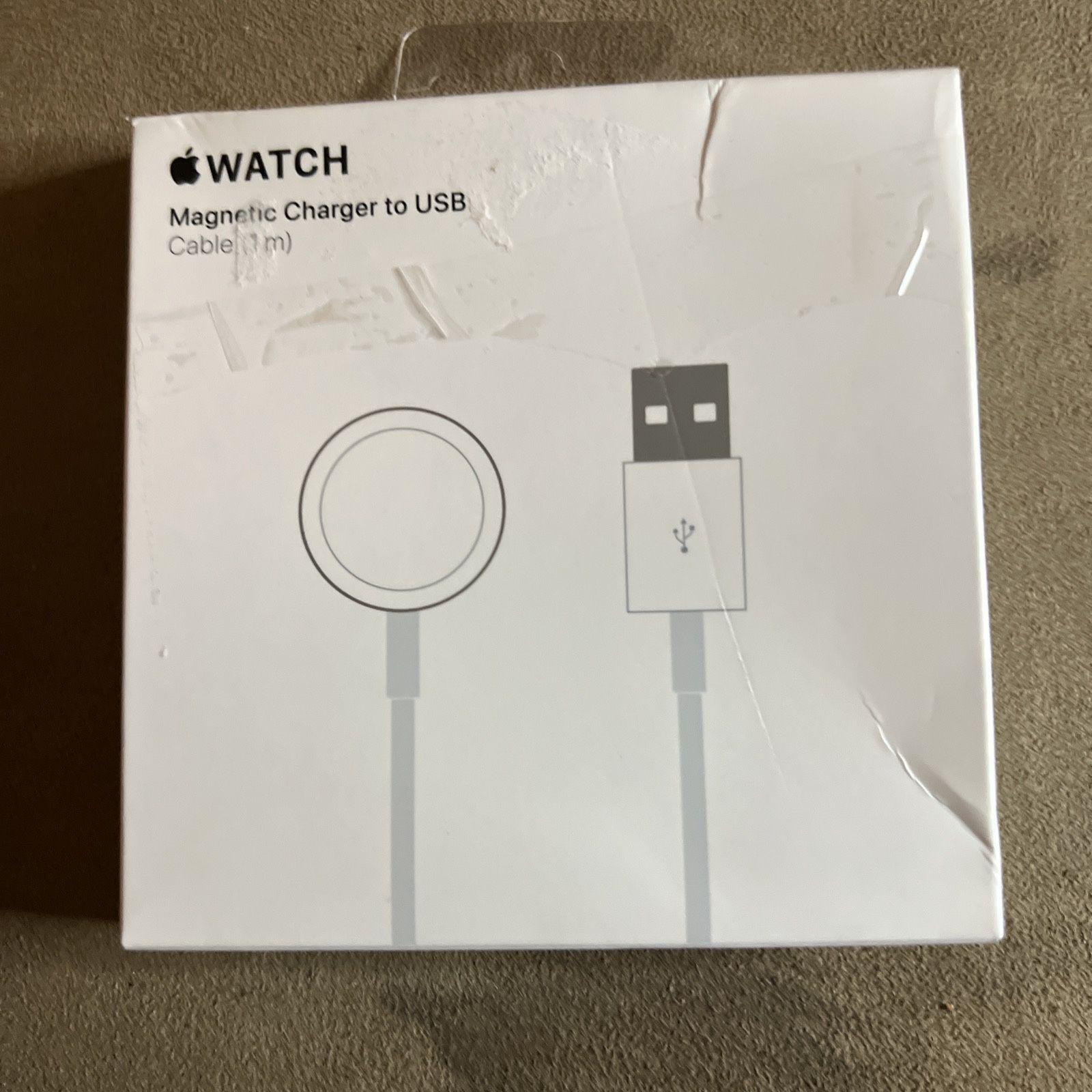 For Apple Watch Series 8/7/6/5/4/3/2/1 Magnetic USB Charging Cable Watch Charger